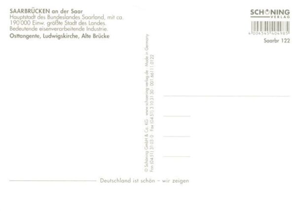 Saarbruecken Osttangente Ludwigskirche Alte Bruecke – Bild 2