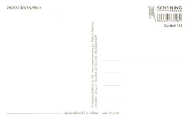 Zweibruecken Pfalz Schloss Alexanderkirche Fussgaengerzone Bibliotheca Bipontina – Bild 2