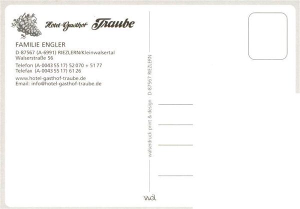 Riezlern Kleinwalsertal Vorarlberg Hotel Gasthof Traube – Bild 2