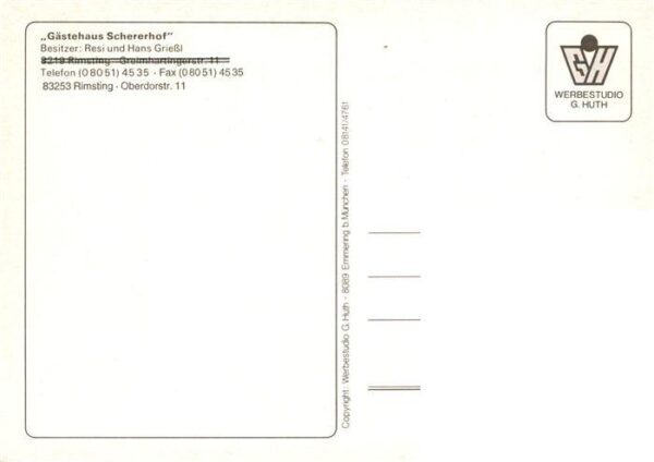 Rimsting Gaestehaus Schererhof – Bild 2