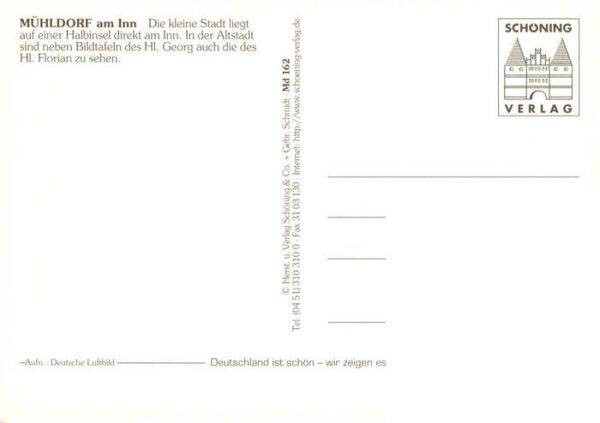 Muehldorf  Inn Fliegeraufnahme – Bild 2