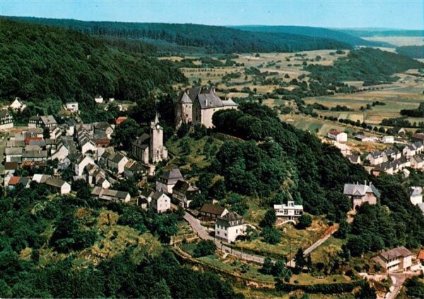 Westerburg Westerwald Fliegeraufnahme