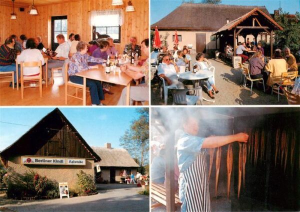 Storkow Mark Aalhof Fischraeucherei Gastraum Terrasse