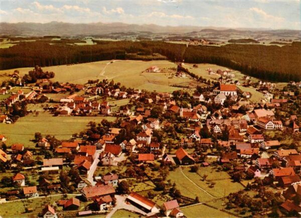 Groenenbach Bad Fliegeraufnahme mit Kneippkurheim Mathildenbad