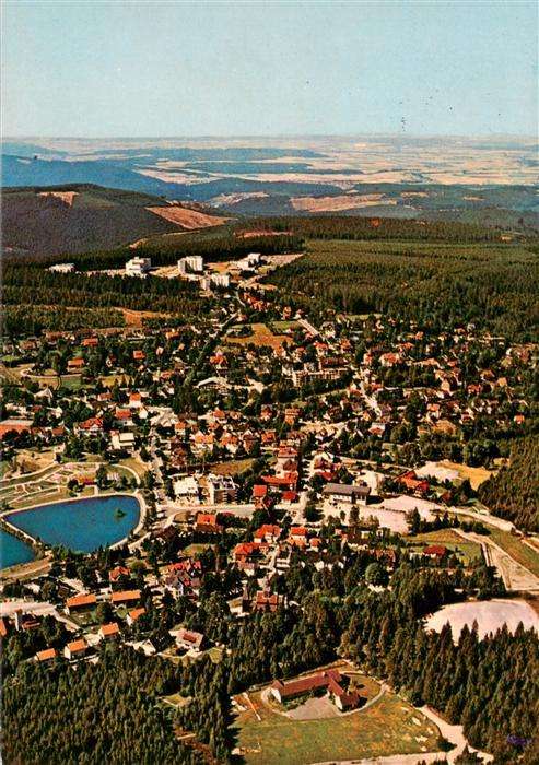 Hahnenklee-Bockswiese Harz Ferienpark Fliegeraufnahme