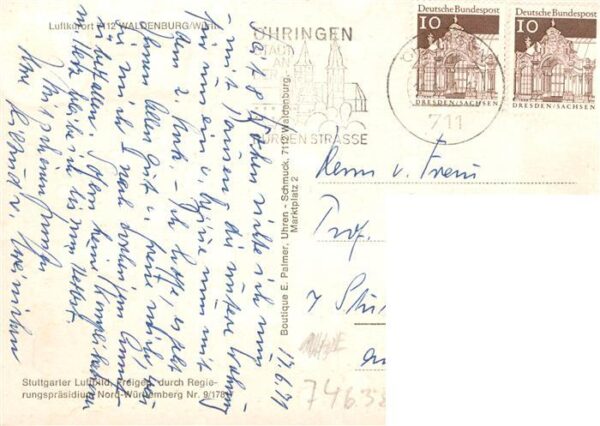 Waldenburg Wuerttemberg Fliegeraufnahme – Bild 2