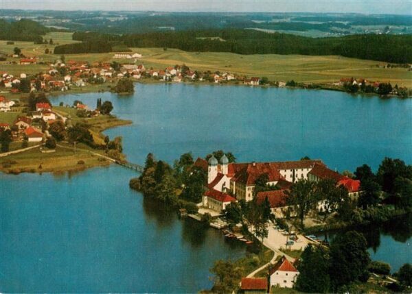 Seeon Klostersee Insel Schloss Hotel und Parkhotel Sandau