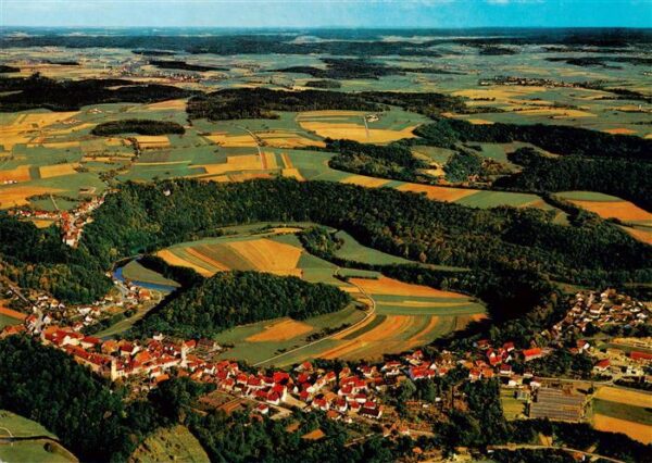 Kirchberg Jagst Fliegeraufnahme