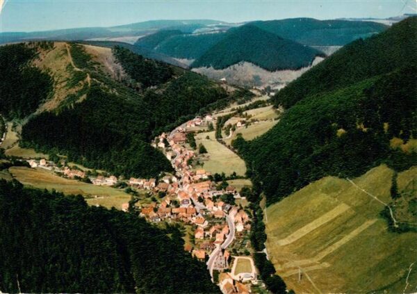 Sieber Herzberg am Harz Fliegeraufnahme
