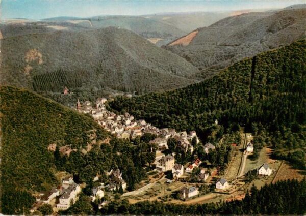 Bad Bertrich Rheinland-Pfalz Fliegeraufnahme