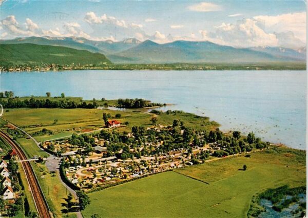 Zech Lindau Bodensee Fliegeraufnahme Internatioaler Campingplatz