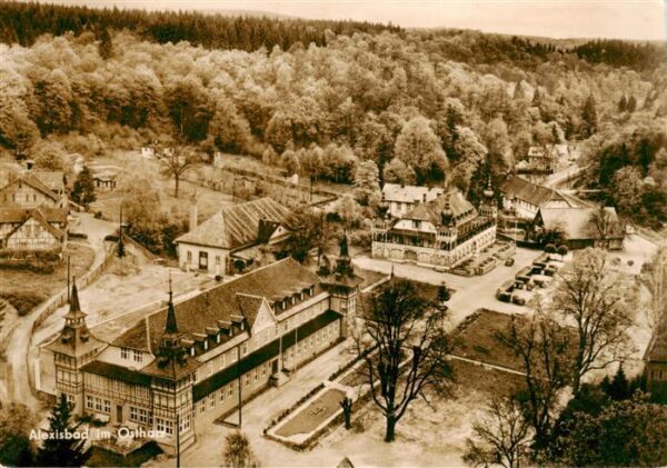 Alexisbad Harz Fliegeraufnahme
