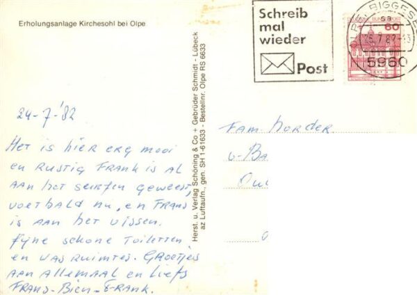 Olpe  Stadt Erholungsanlage Kirchesohl am Biggesee – Bild 2