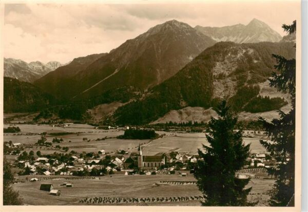 Nesselwang Allgaeu Bayern Panorama