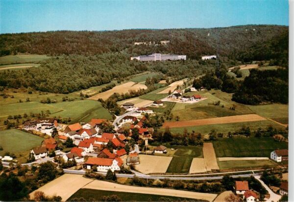 Schwabthal Fliegeraufnahme mit Kurklinik Lautergrund