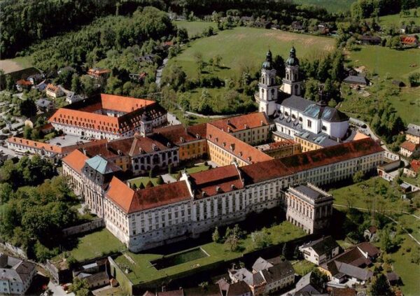 St Florian Stift Linz-Land Oberoesterreich AT Augustiner Chorherrenstift St Flor