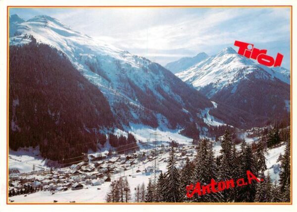 St Anton Arlberg AT Panorama