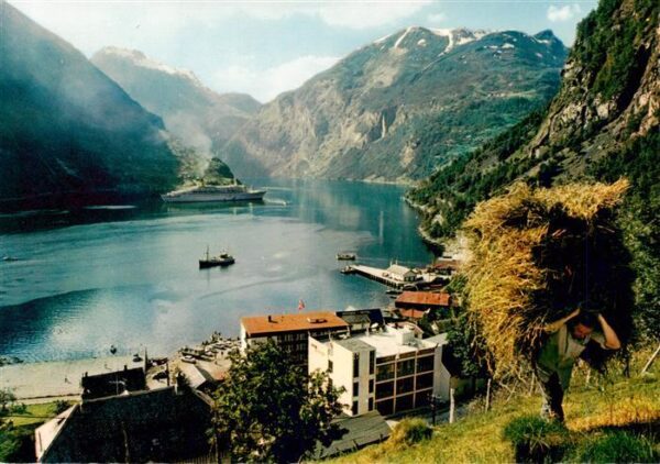 Geiranger Norge Fjord Panorama