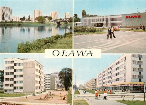 Olawa Ohlau Niederschlesien PL Osiedle Boleslawa Chrobrego Dworzec PS Ulica Jedn