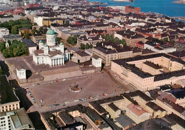 Helsinki Suomi Fliegeraufnahme