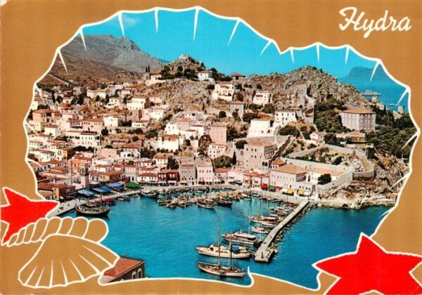 Hydra Ydra Hidra Idra Greece Fliegeraufnahme