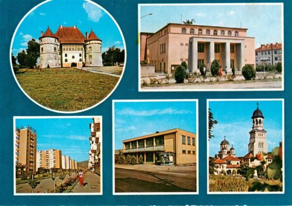 Alba Iulia Karlsburg RO Cetatea de Balta Castelul Sebes Casa do Cultura Alba Iul