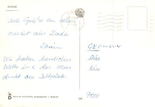Zadra Zara Zadar Croatia Kirchen Schloss – Bild 2