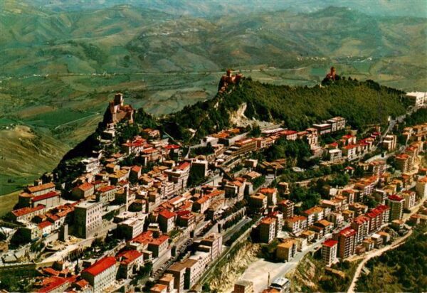 Repubblica di San Marino Fliegeraufnahme