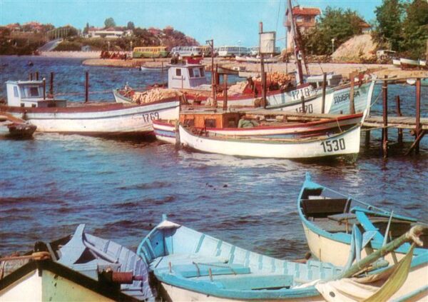 Nessebar Nessebyr Nessebre BG Hafen