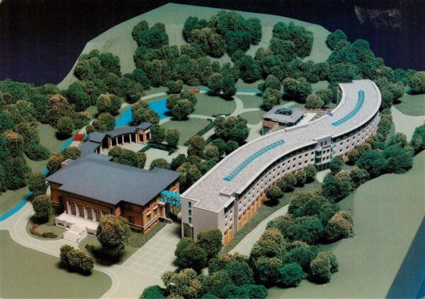 Bad Freienwalde Fachklinik und Moorbad Fliegeraufnahme