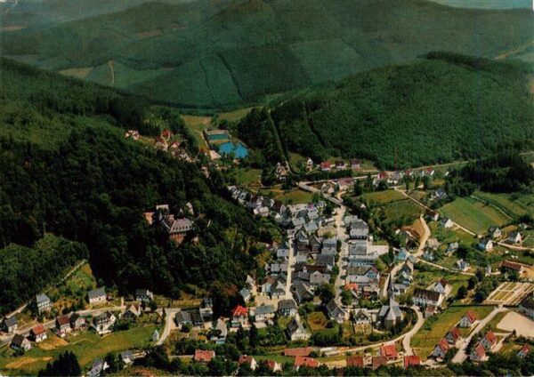 Bilstein Sauerland Fliegeraufnahme