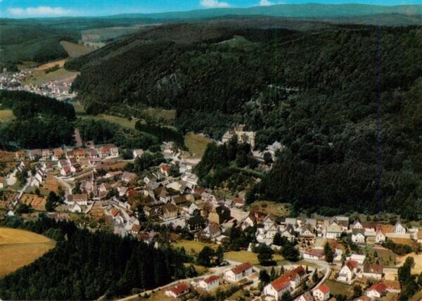 Bilstein Sauerland Fliegeraufnahme
