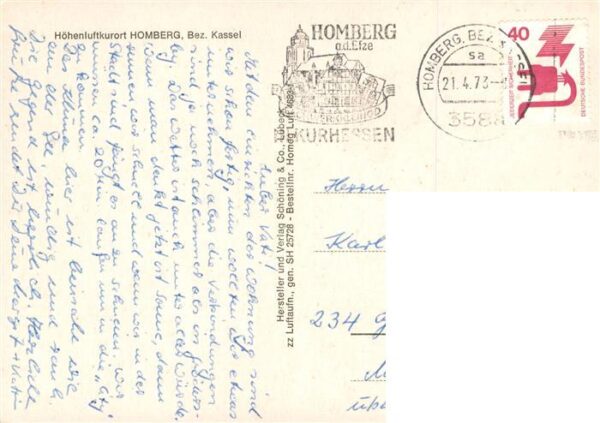 Homberg Efze Fliegeraufnahme – Bild 2