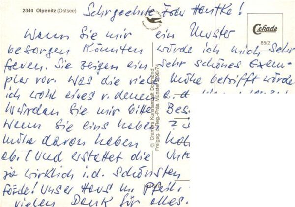 Olpenitz Kappeln Schlei Fliegeraufnahme – Bild 2