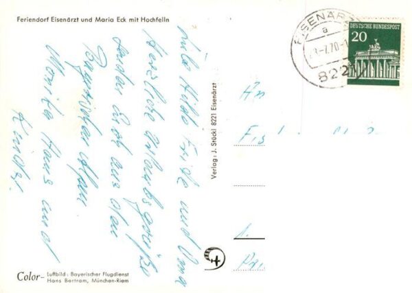 Eisenaerzt Feriendorf Eisenaerzt und Maria Eck mit Hochfelln – Bild 2