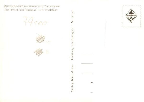 Waldkirch Breisgau Bruder Klaus Krankenhaus und Sanatorium – Bild 2