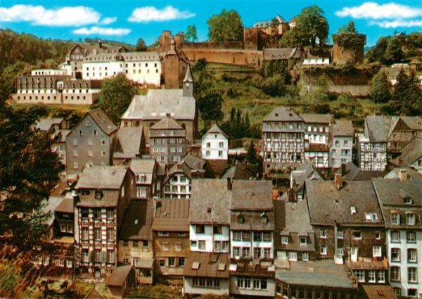 Monschau Panorama mit Burgblick