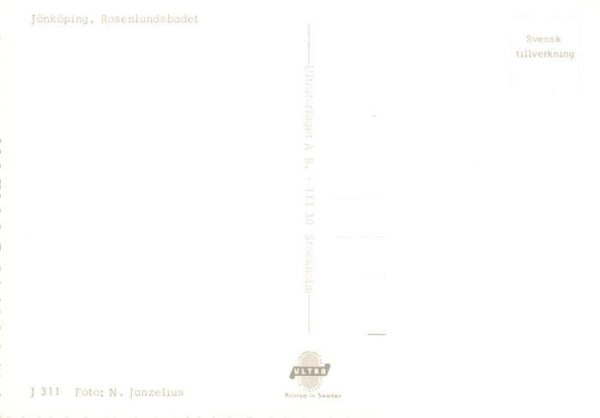 Joenkoeping Sweden Rosenlundsbadet – Bild 2