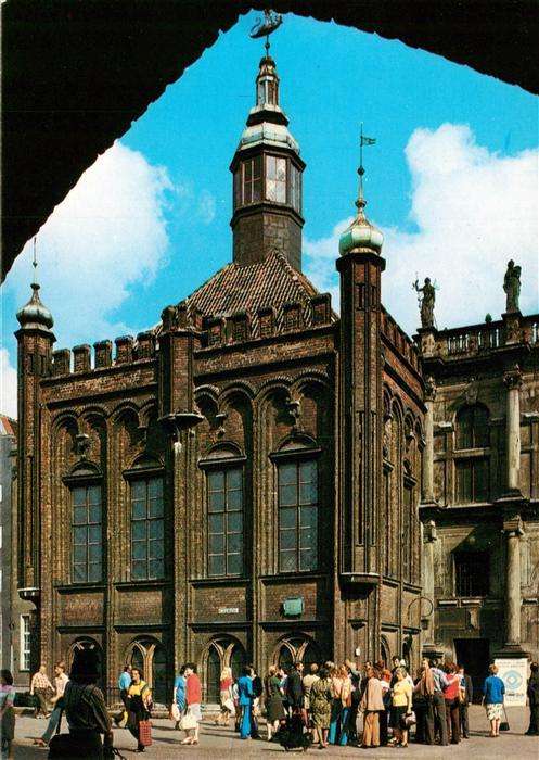 Gdansk Danzig PL Dwor Bractwa sw Jerzego