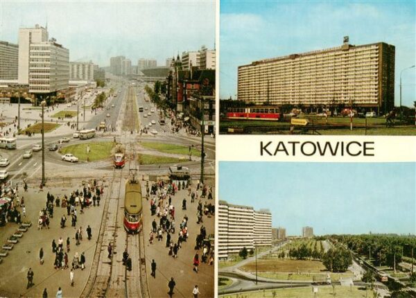 Katowice PL Ulica Armii Czerwonej Superjednost Ulica Feliksa Dzierzynskiego