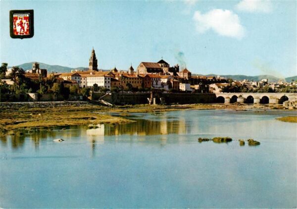 Cordoba Andalucia ES Rio Guadalquivier y perspectiva de la Ciudad