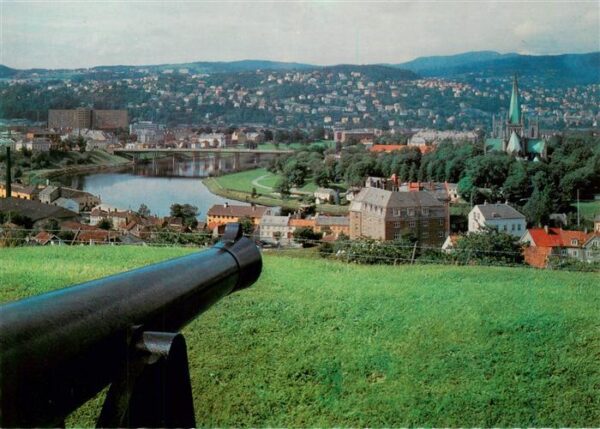Trondheim Trondhjem Norge Panorama