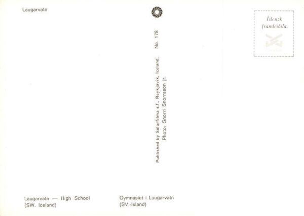 Laugarvatn Iceland Fliegeraufnahme – Bild 2