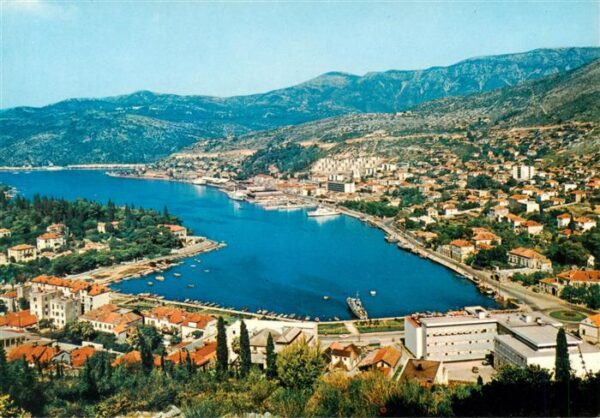 Dubrovnik Ragusa Croatia Fliegeraufnahme