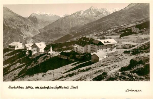 Hochsoelden Tirol AT Fliegeraufnahme