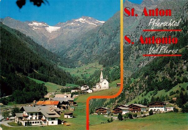 St Anton Arlberg AT Panorama Pflerschtal
