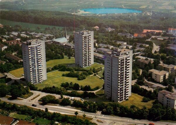 Ulm  Donau AEG Hochhaeuser Gaestewohnung Elchingerweg