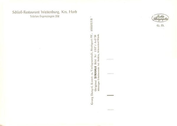 Weitenburg Starzach BW Schloss Restaurant Weitenburg – Bild 2