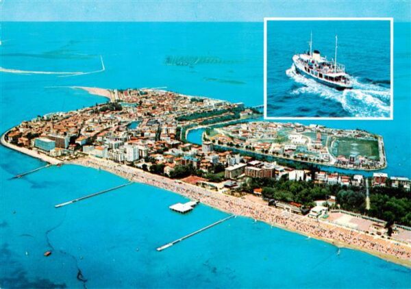 Grado Gorizia IT Fliegeraufnahme