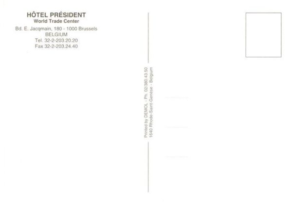 Brussels Hotel President – Bild 2